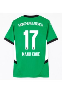 Fotbalové Dres Borussia Monchengladbach Manu Kone #17 Venkovní Oblečení 2024-25 Krátký Rukáv